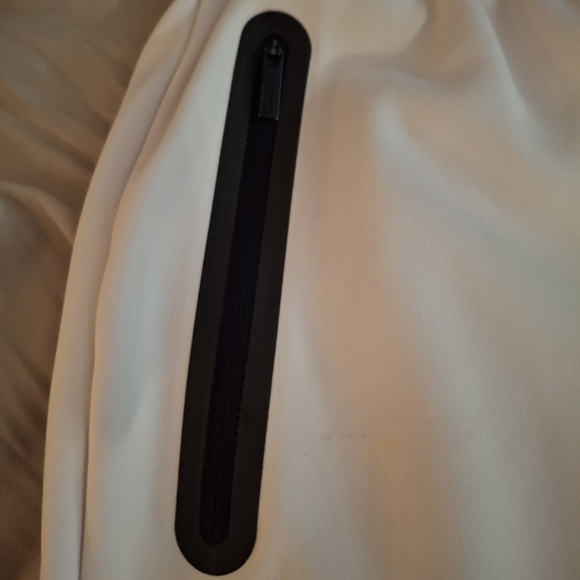 CSG Women's White Track Pants with Black Accents - Picture 4 of 11